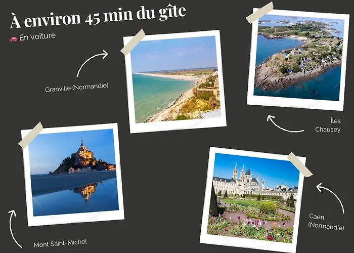 La Clef Decamp Et Cour Paradis 22 Pers Billard 20 Min Holiday home Villedieu-les-Poeles-Rouffigny